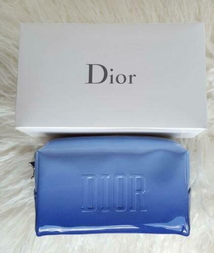 dior make up tasje blauw|2 make.